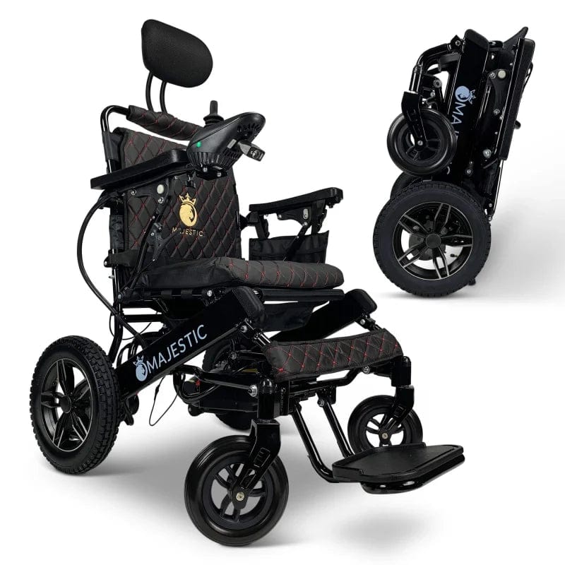 ComfyGo Majestic IQ-8000 Remote Controlled Folding Lightweight Electric Wheelchair