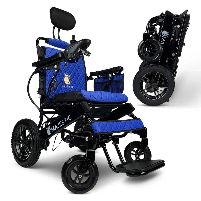 ComfyGo Majestic IQ-8000 Remote Controlled Folding Lightweight Electric Wheelchair
