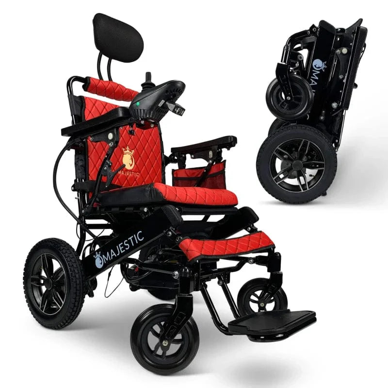 ComfyGo Majestic IQ-8000 Remote Controlled Folding Lightweight Electric Wheelchair