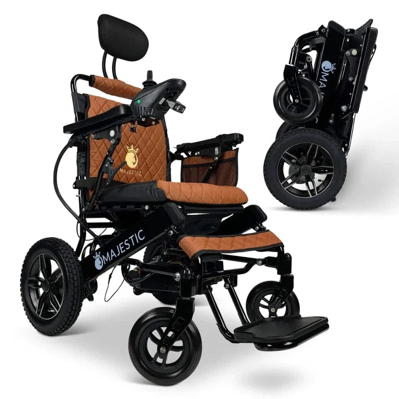 ComfyGo Majestic IQ-8000 Remote Controlled Folding Lightweight Electric Wheelchair
