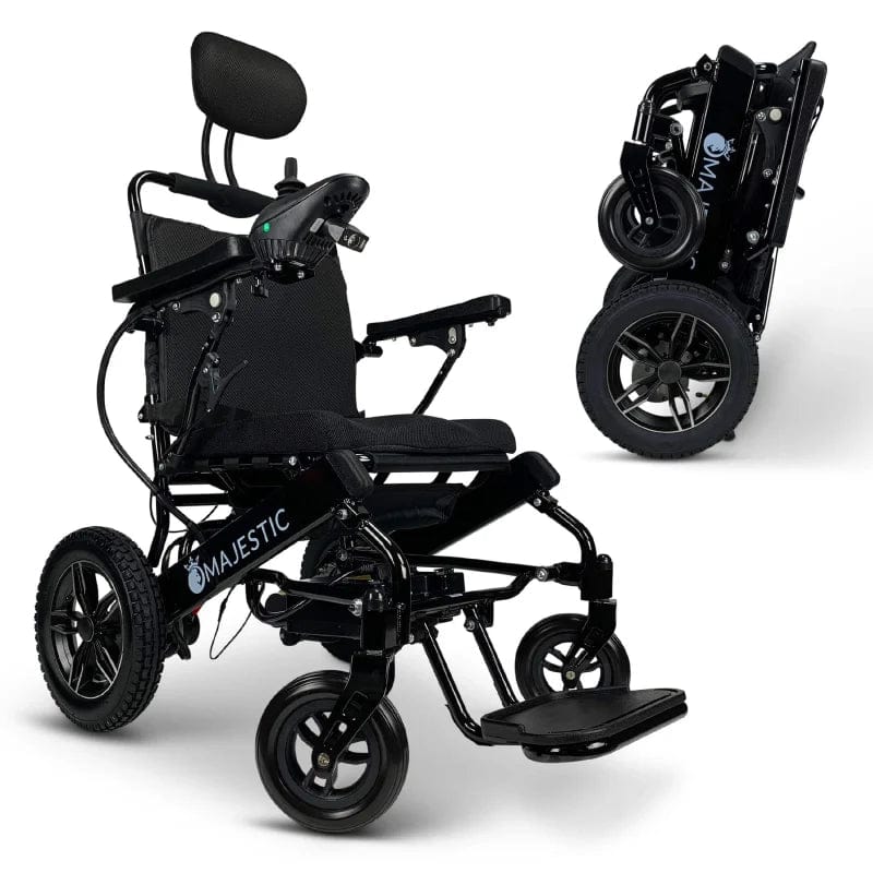 ComfyGo Majestic IQ-8000 Remote Controlled Folding Lightweight Electric Wheelchair