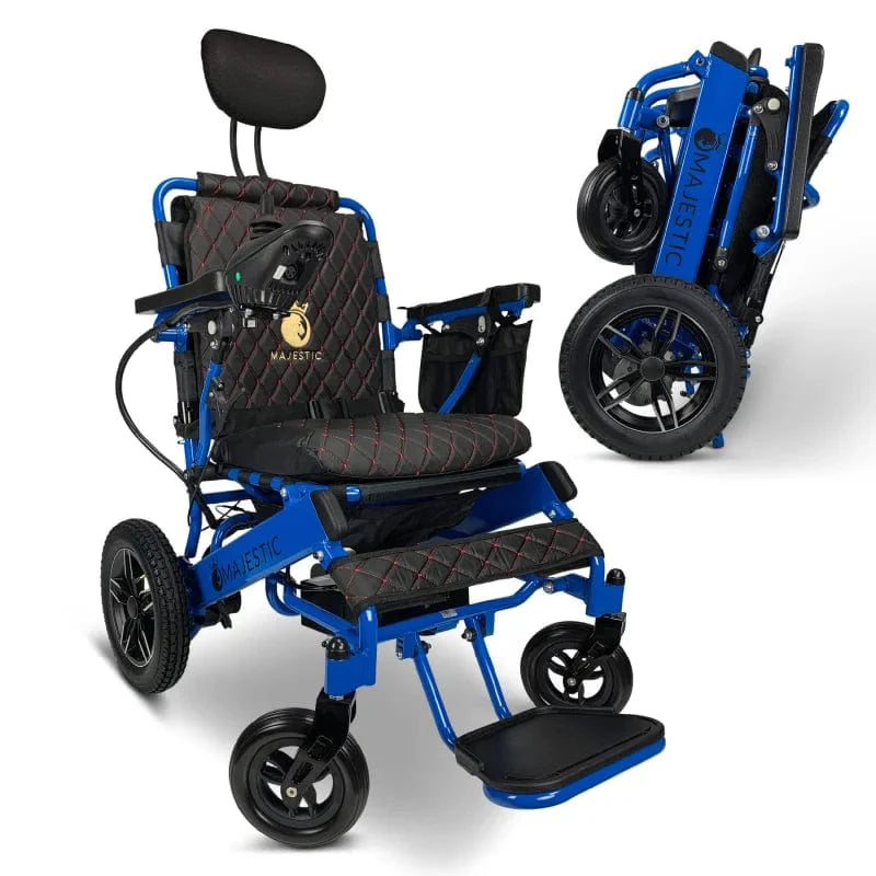 ComfyGo Majestic IQ-8000 Remote Controlled Folding Lightweight Electric Wheelchair