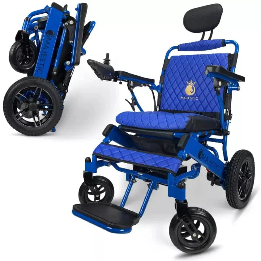 ComfyGo Majestic IQ-8000 Remote Controlled Folding Lightweight Electric Wheelchair