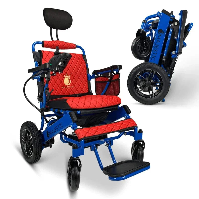 ComfyGo Majestic IQ-8000 Remote Controlled Folding Lightweight Electric Wheelchair