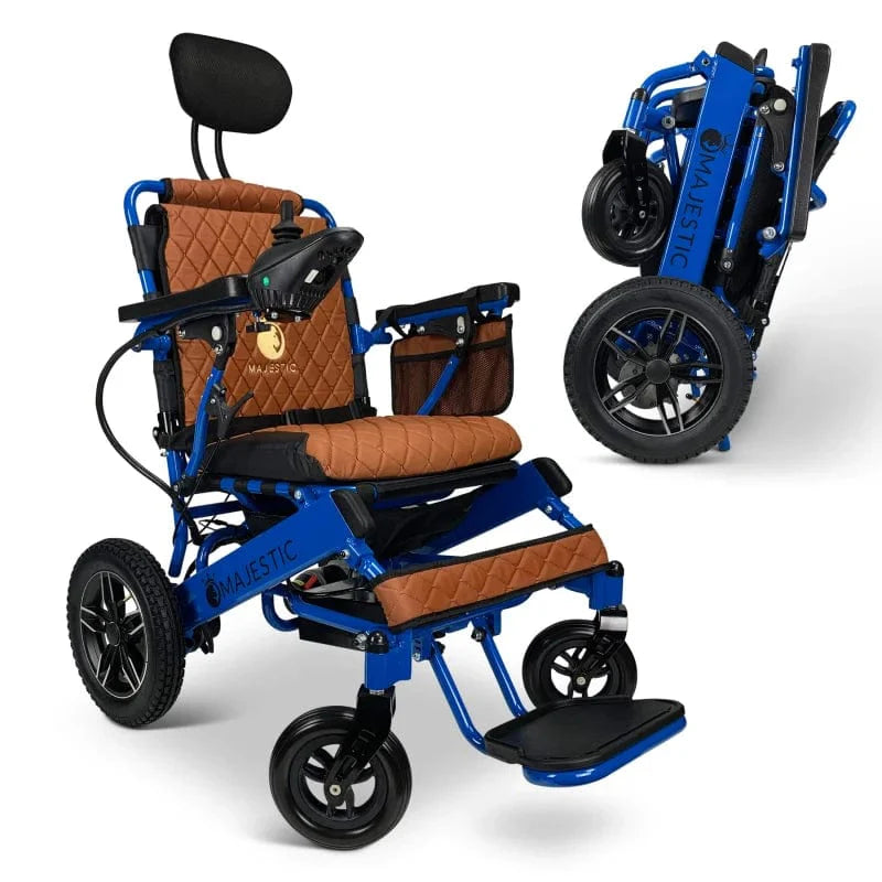 ComfyGo Majestic IQ-8000 Remote Controlled Folding Lightweight Electric Wheelchair
