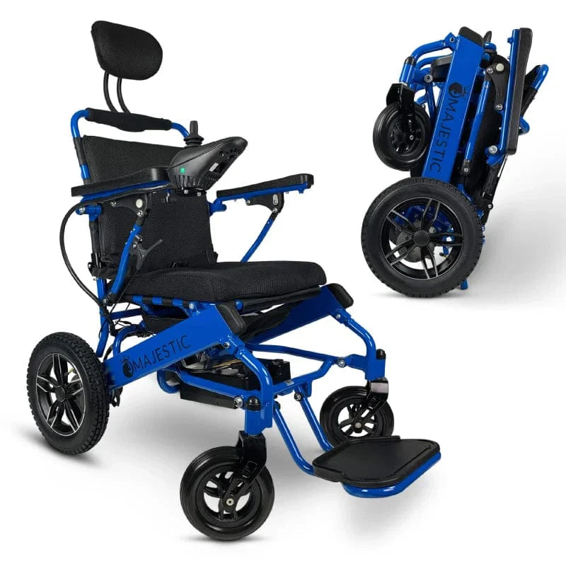 ComfyGo Majestic IQ-8000 Remote Controlled Folding Lightweight Electric Wheelchair