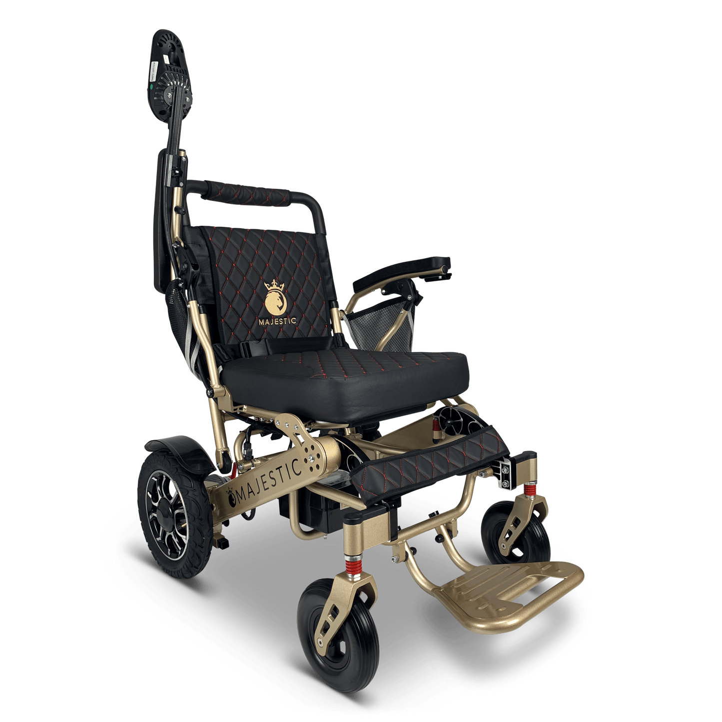 ComfyGo Majestic IQ-7000 Remote Controlled Electric Wheelchair With Optional Auto Fold
