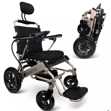 ComfyGo Majestic IQ-8000 Remote Controlled Folding Lightweight Electric Wheelchair