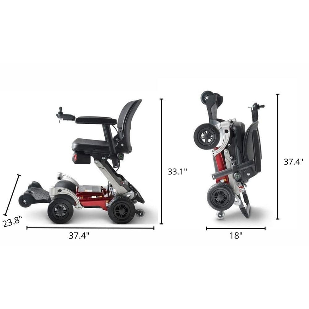 FreeRider Luggie Chair Foldable Travel Power Chair