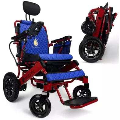 ComfyGo Majestic IQ-8000 Remote Controlled Folding Lightweight Electric Wheelchair