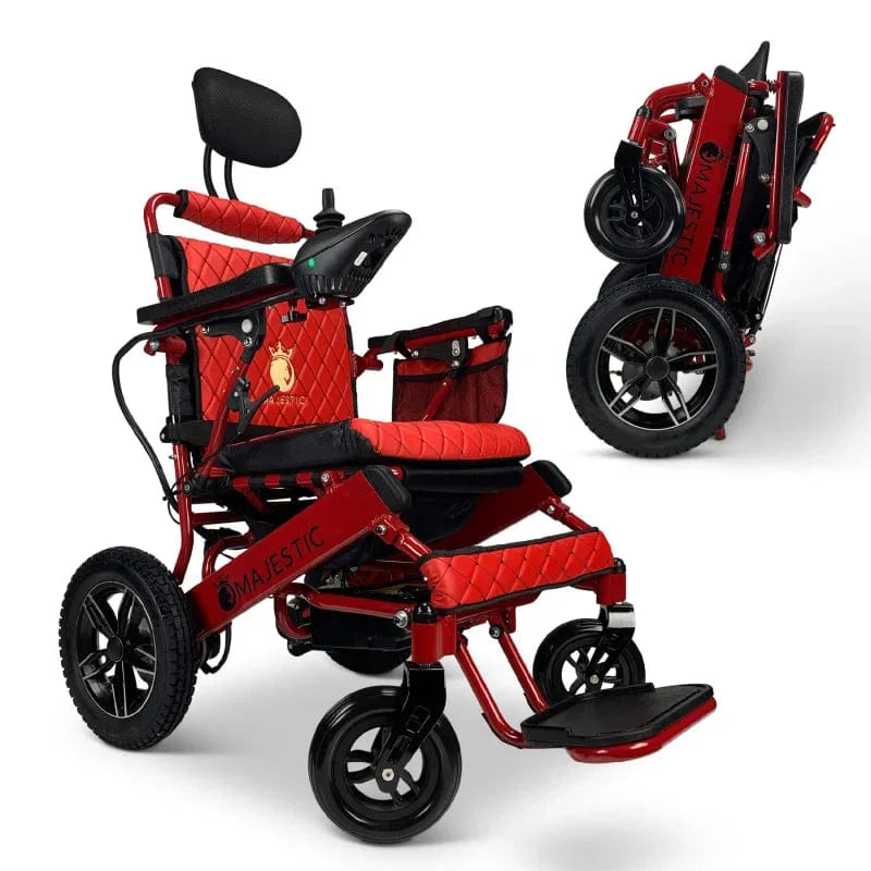 ComfyGo Majestic IQ-8000 Remote Controlled Folding Lightweight Electric Wheelchair