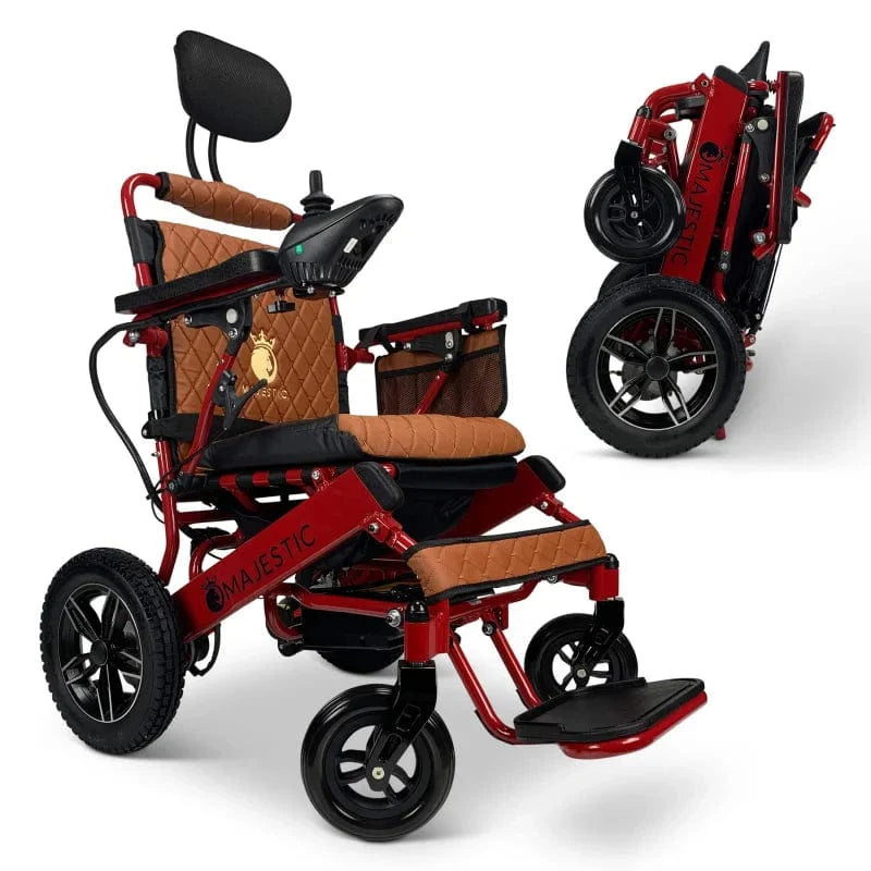ComfyGo Majestic IQ-8000 Remote Controlled Folding Lightweight Electric Wheelchair