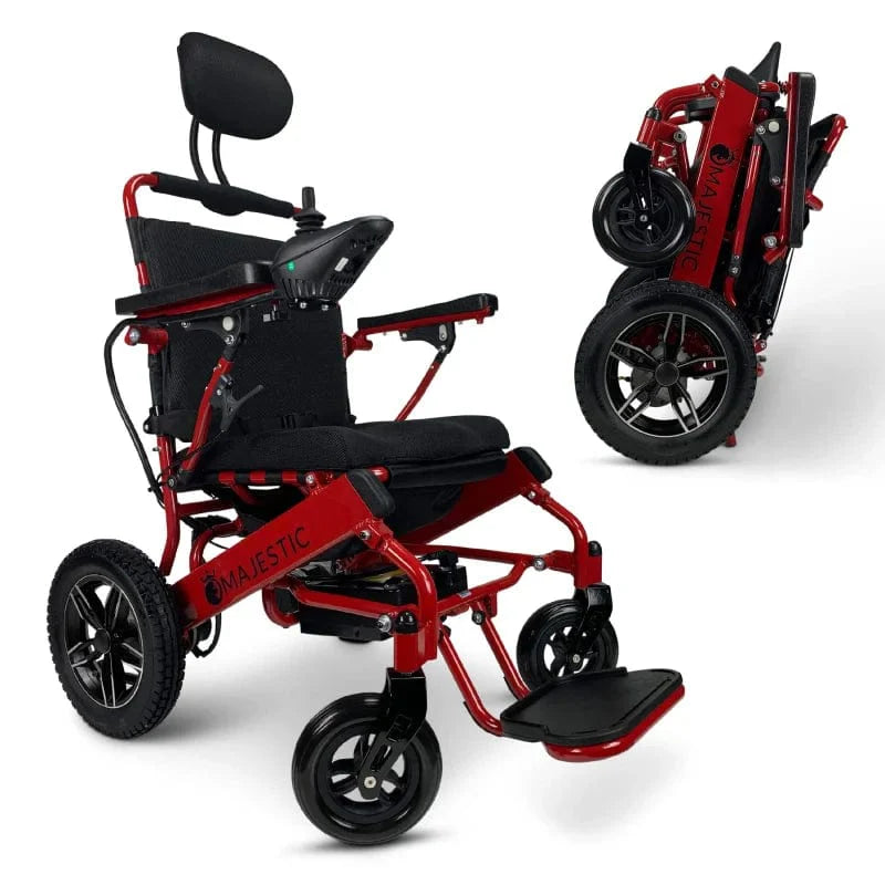 ComfyGo Majestic IQ-8000 Remote Controlled Folding Lightweight Electric Wheelchair