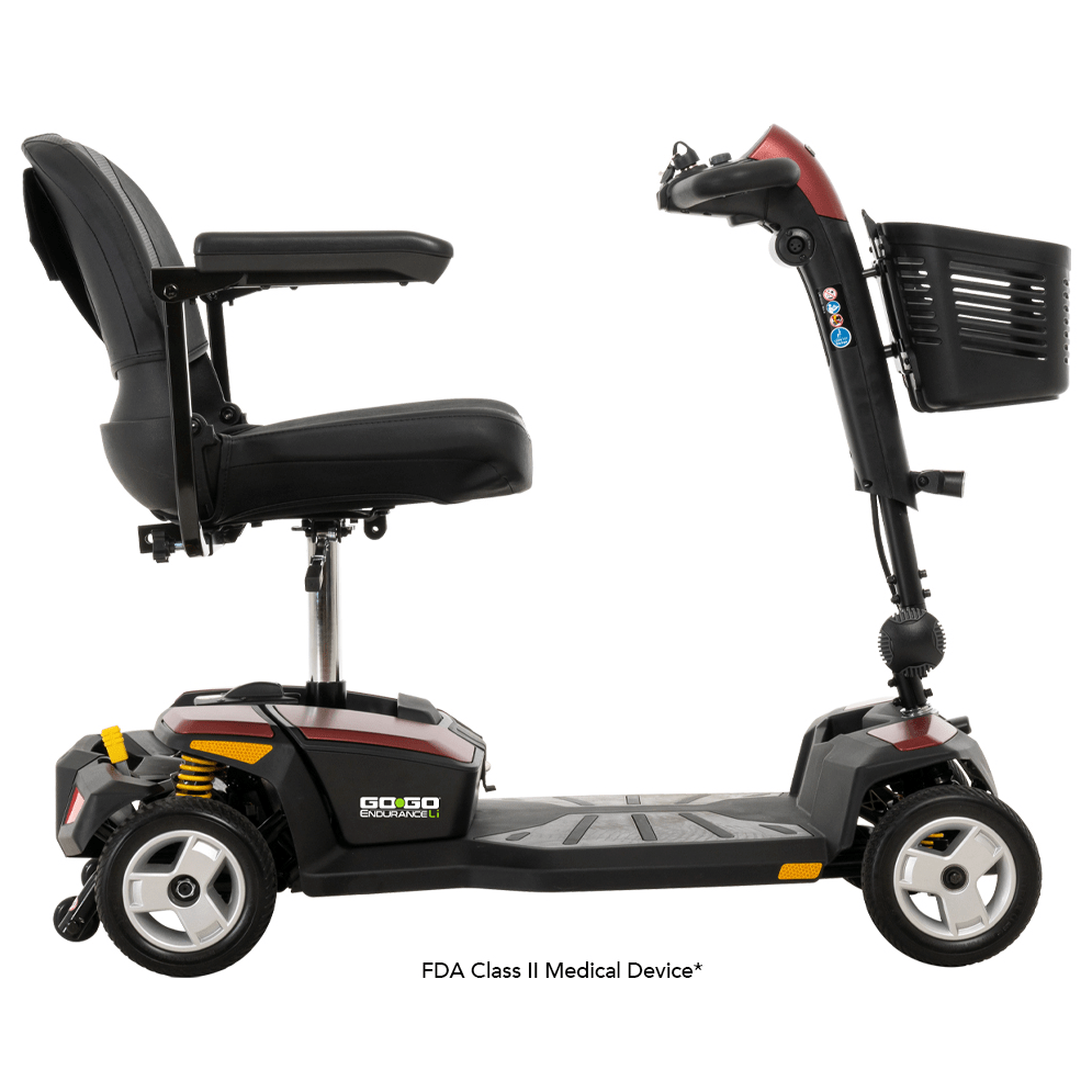 Pride Go Go Endurance Li 4-Wheel Mobility Scooter