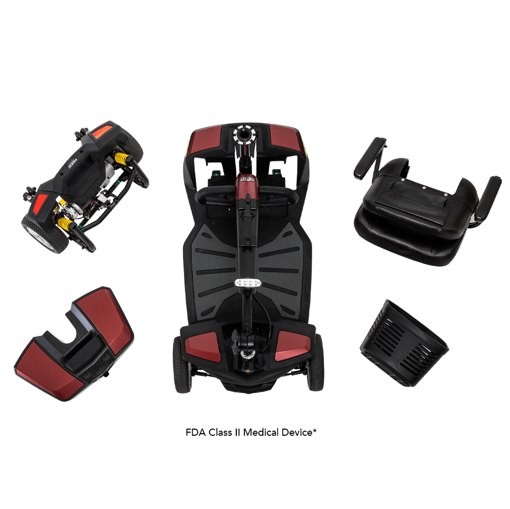 Pride Go Go Endurance Li 4-Wheel Mobility Scooter