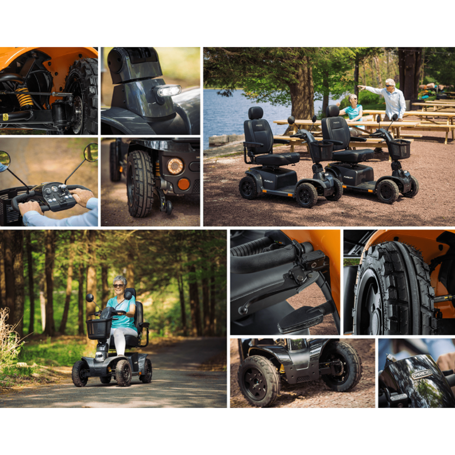 Pride Pursuit 2 Outdoor 4-Wheel Mobility Scooter