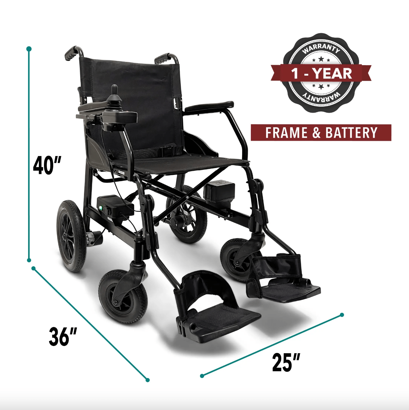 ComfyGo X-Lite Foldable Electric Wheelchair