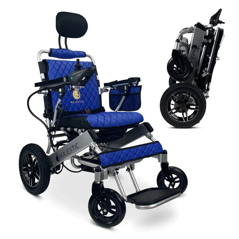 ComfyGo Majestic IQ-8000 Remote Controlled Folding Lightweight Electric Wheelchair