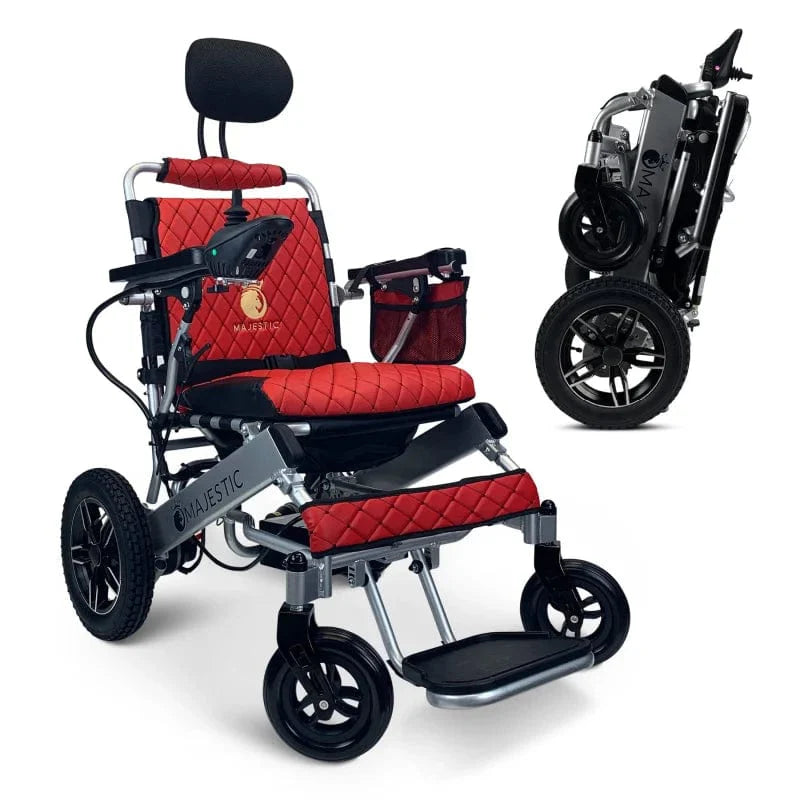 ComfyGo Majestic IQ-8000 Remote Controlled Folding Lightweight Electric Wheelchair