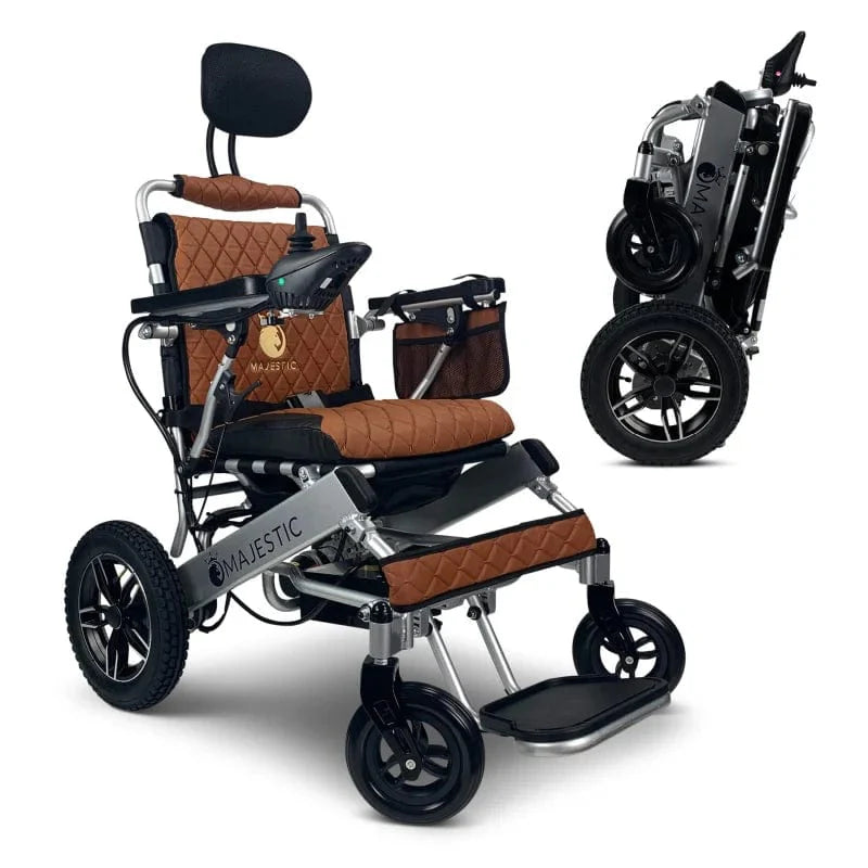 ComfyGo Majestic IQ-8000 Remote Controlled Folding Lightweight Electric Wheelchair