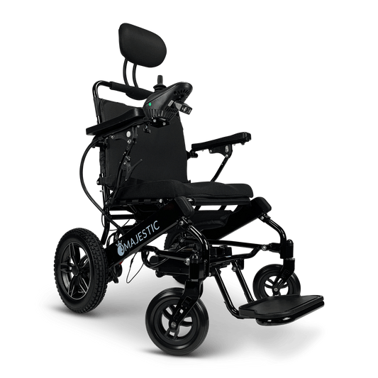 ComfyGo Majestic IQ-8000 Remote Controlled Folding Lightweight Electric Wheelchair
