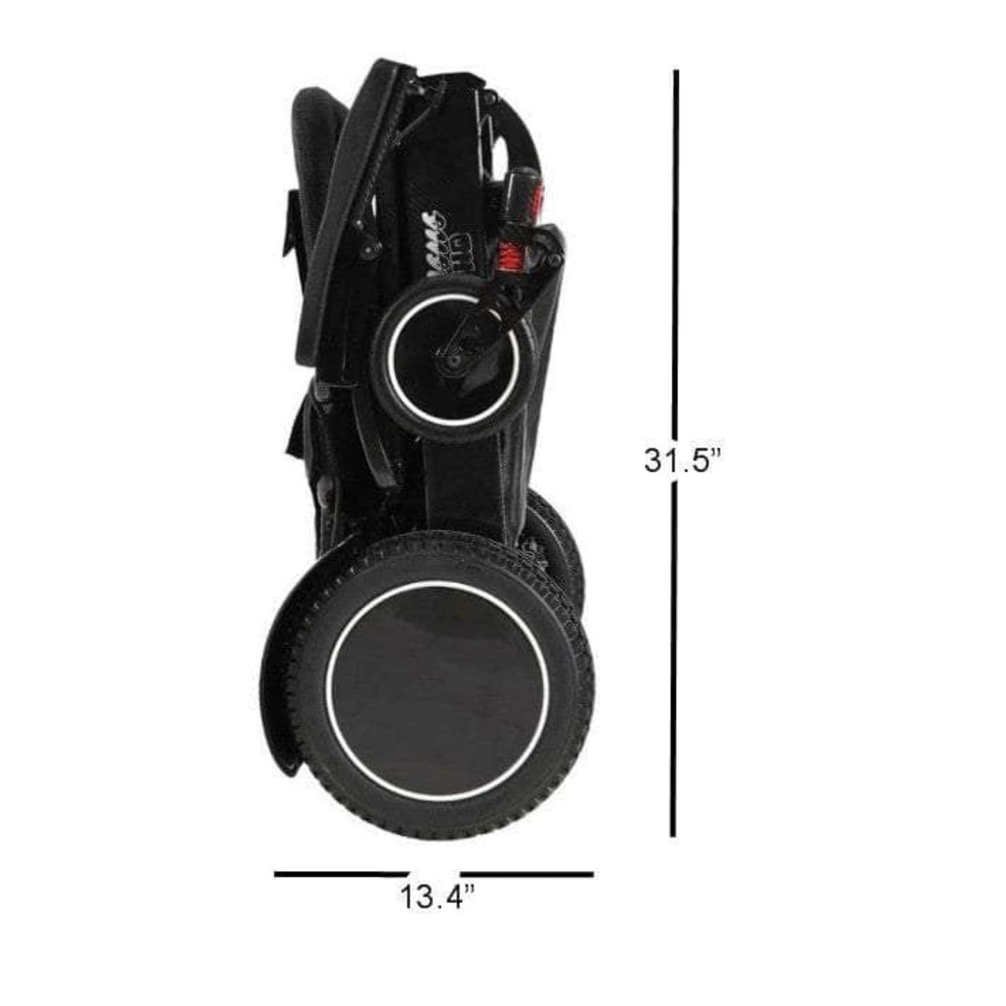 Pegasus Plus HD Bariatric Foldable Wheelchair
