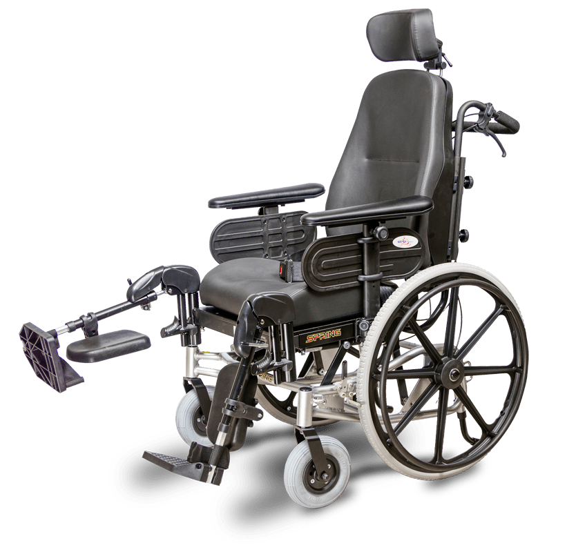 Spring Tilt-in-Space Wheelchair