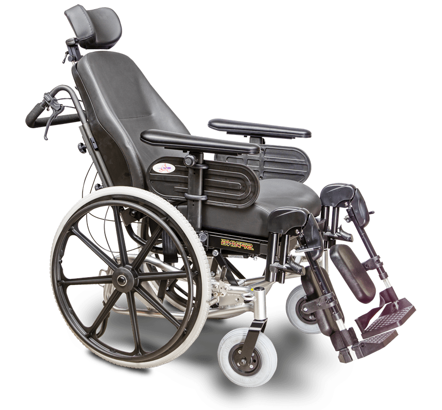 Spring Tilt-in-Space Wheelchair