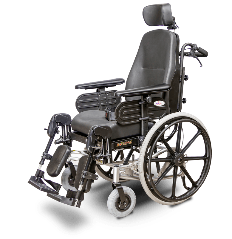 Spring Tilt-in-Space Wheelchair