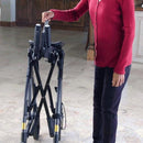 UpWalker Standard Upright Walker Rollator With Seat And Brakes H200