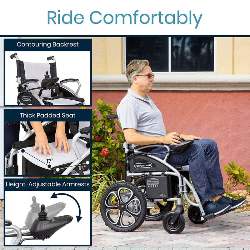Vive Health Compact Power Wheelchair MOB1029S