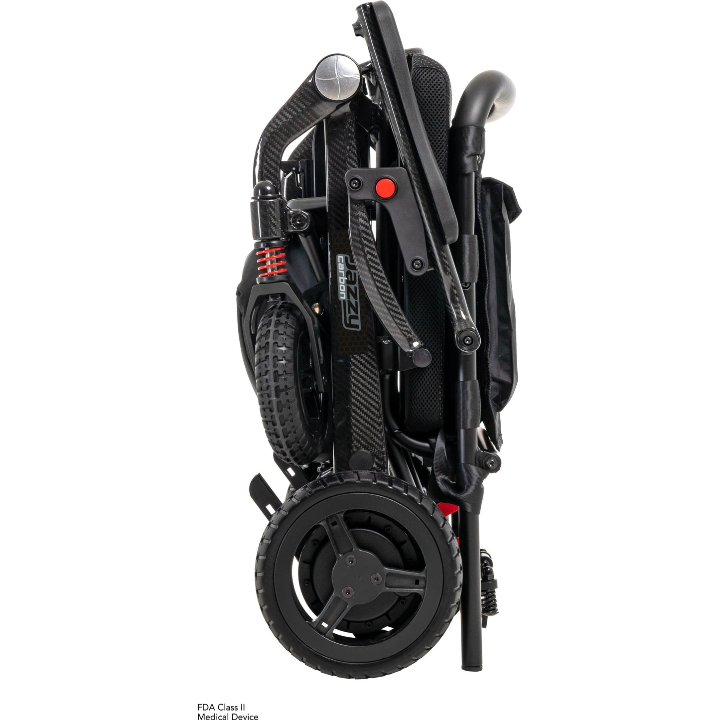 Pride Jazzy Carbon Travel Folding Power Wheelchair