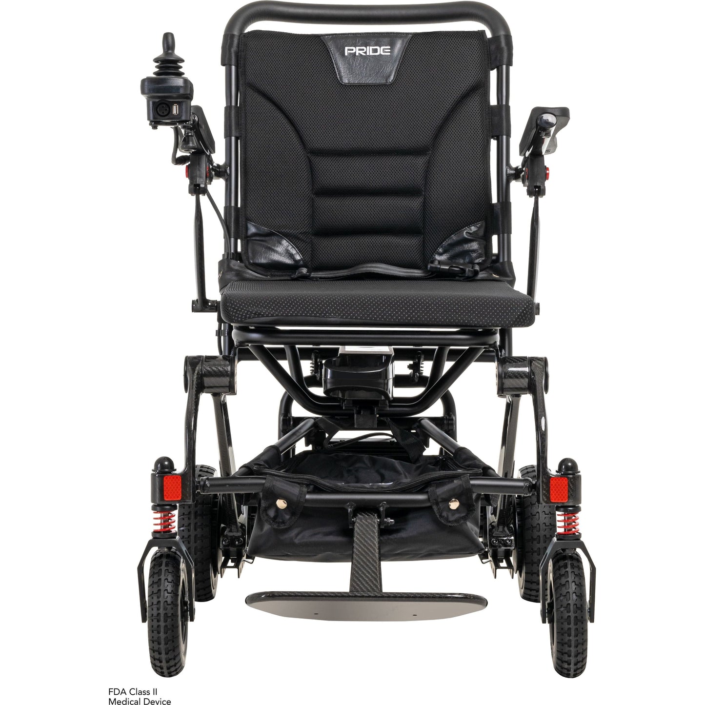 Pride Jazzy Carbon Travel Folding Power Wheelchair