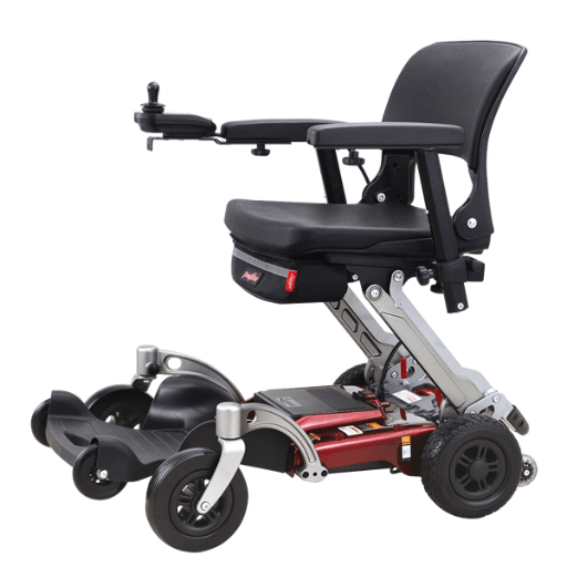 FreeRider Luggie Chair Foldable Travel Power Chair