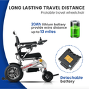 Metro iTravel Plus Portable Electric Wheelchair