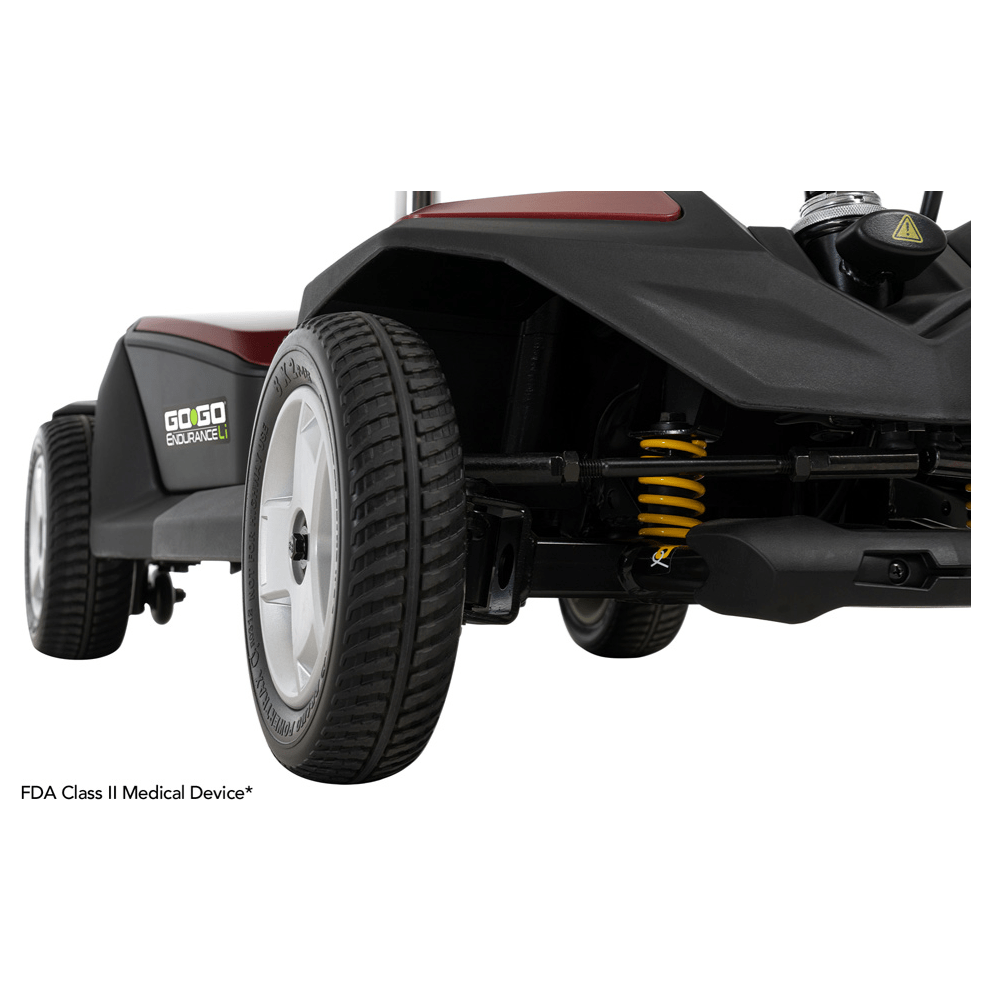 Pride Go Go Endurance Li 4-Wheel Mobility Scooter