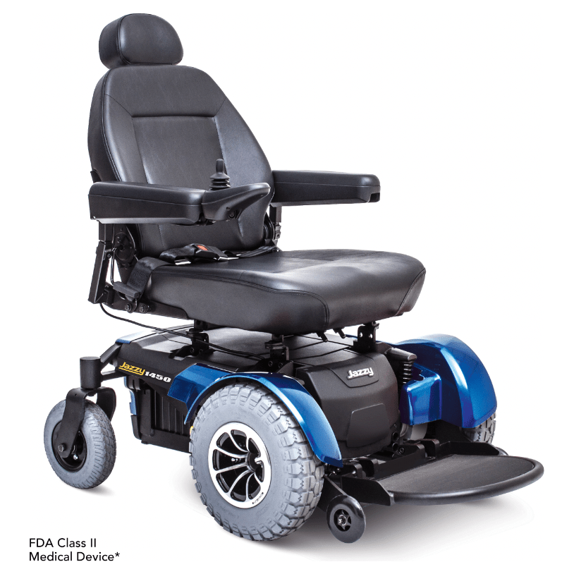 Pride Jazzy 1450 Heavy Duty Power Wheelchair