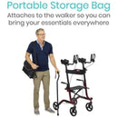 Vive Health Upright Rollator Walker