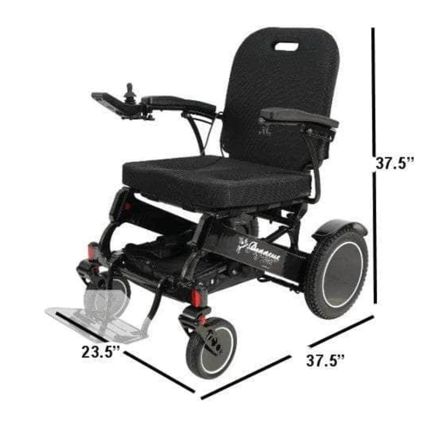Pegasus Plus HD Bariatric Foldable Wheelchair