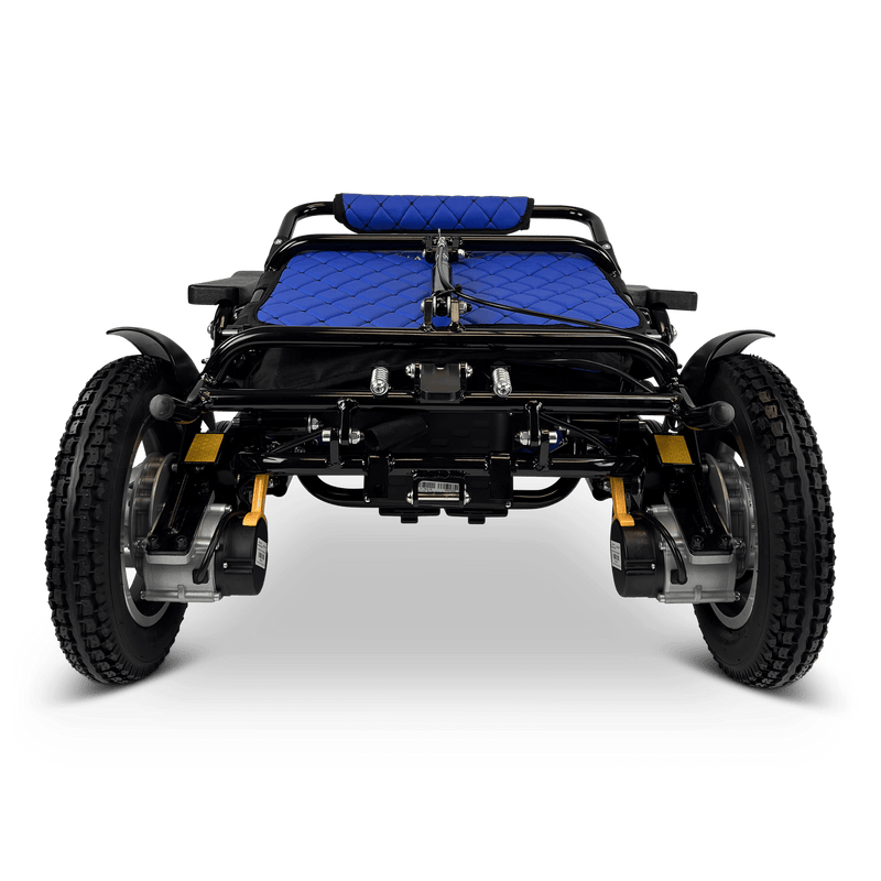 ComfyGo Majestic IQ-9000 Long Range Folding Electric Wheelchair With Optional Auto-Recline
